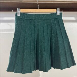 Abercrombie Kids Green Sweater Skirt